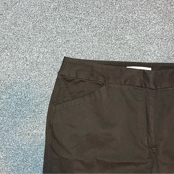Talbots Heritage Pants Women Size 4 Brown Straight Leg Career - Picture 3 of 9